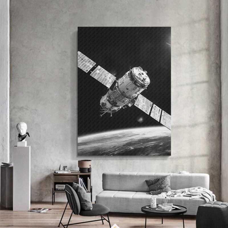 NASA Retro Space Canvas Print  - Star Map Poster ulasan dan harga