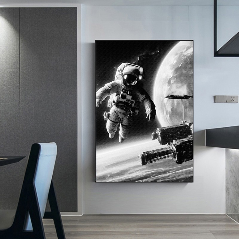 NASA Retro Space Canvas Print  - Star Map Poster ulasan dan harga