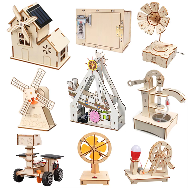 STEAM Experiment Kit Wooden DI - Science Project Kit ulasan dan harga