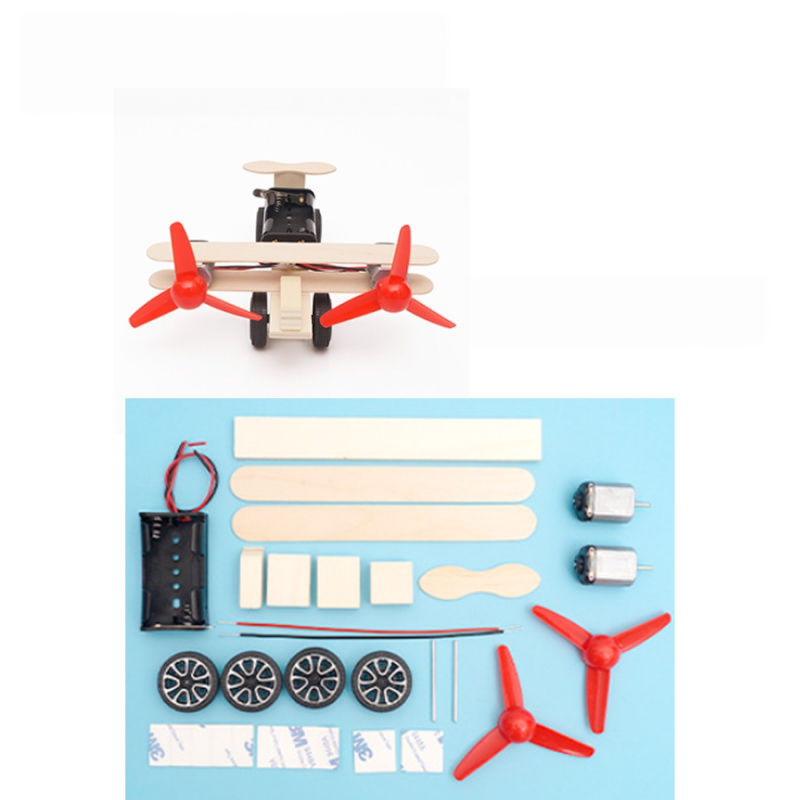 1-3Pcs Double Propeller Glider - Science Project Kit ulasan dan harga