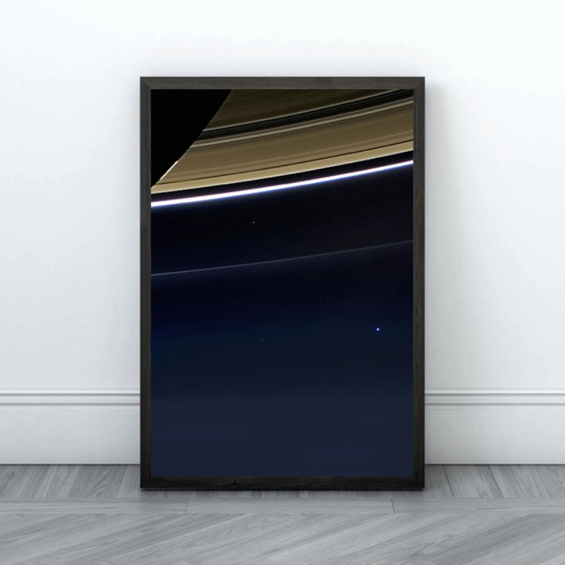 Pale Blue Dot Print Poster Voy - Star Map Poster ulasan dan harga