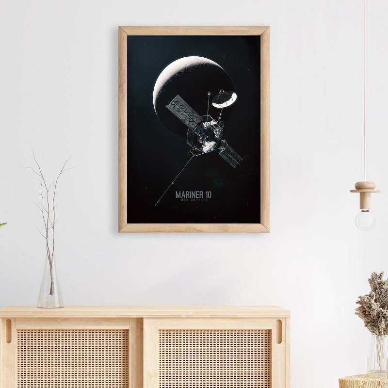 Solar System Exploration Canva - Star Map Poster ulasan dan harga